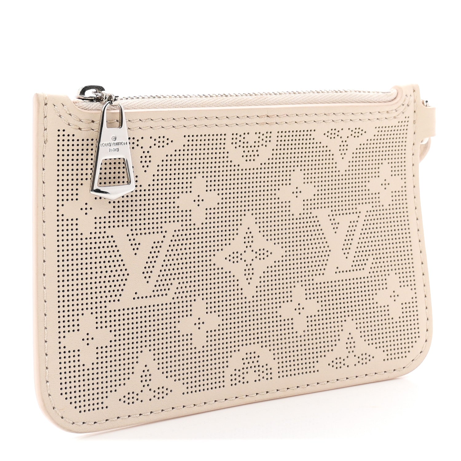 Louis Vuitton Reverse Mahina Blossom Pochette PM Quartz White 3 of 6