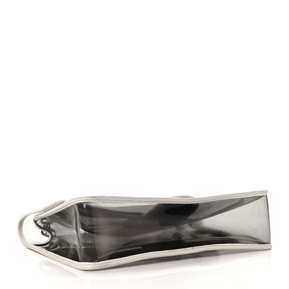 Chanel Lambskin Vinyl Large Naked Flap Silver 4 of 12