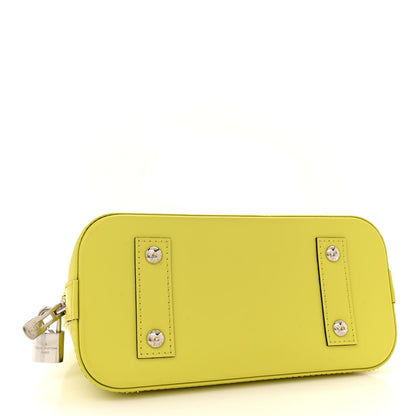 Louis Vuitton Epi Jacquard Alma BB Yellow Citron 4 of 12