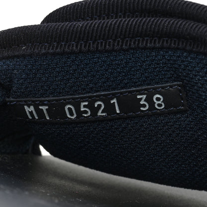 Christian Dior Nylon Oblique Dio(r)evolution Slide Sandals 38 Deep Blue 8 of 8