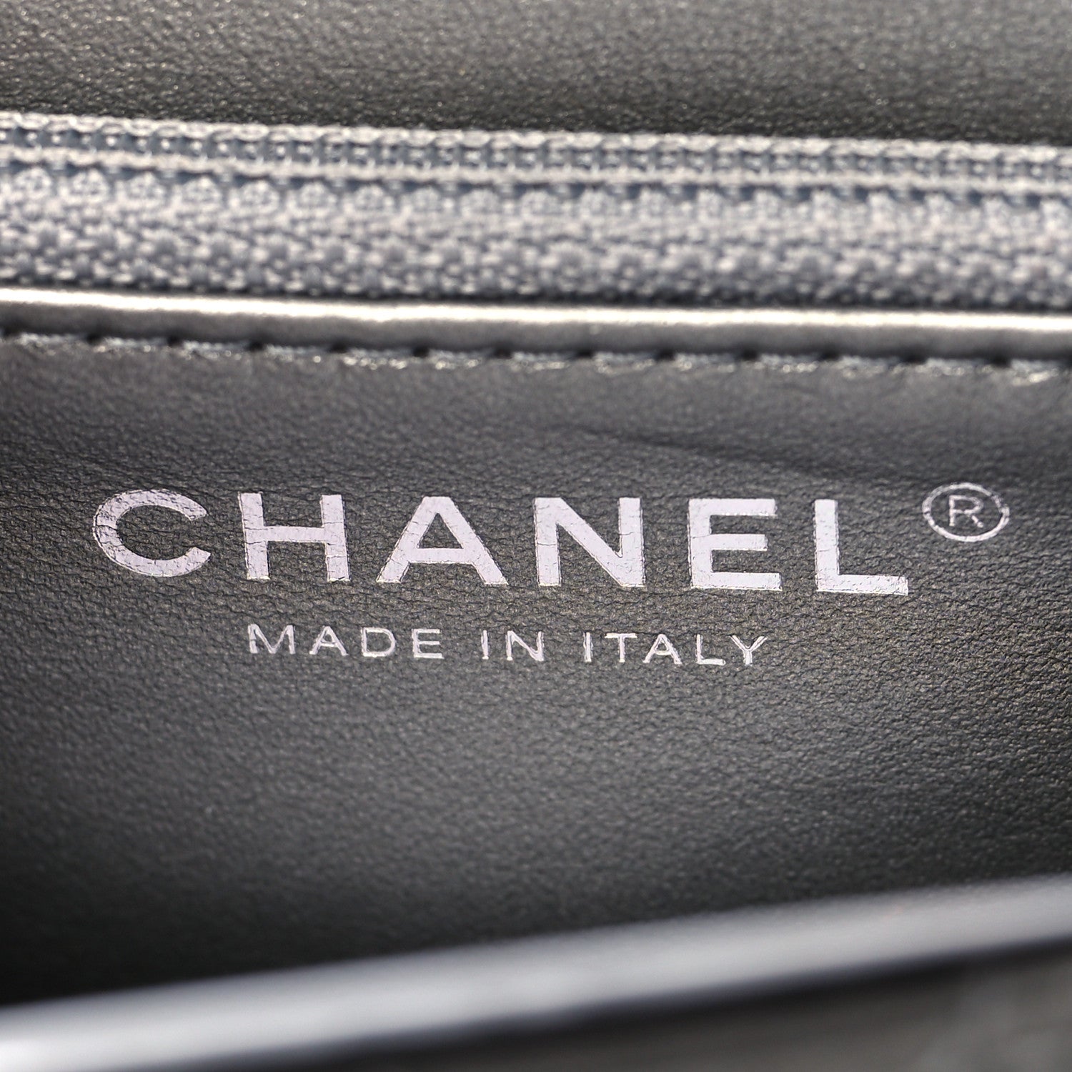 Chanel Metallic Goatskin Quilted Small Chic Pearls Flap Silver 6 of 10