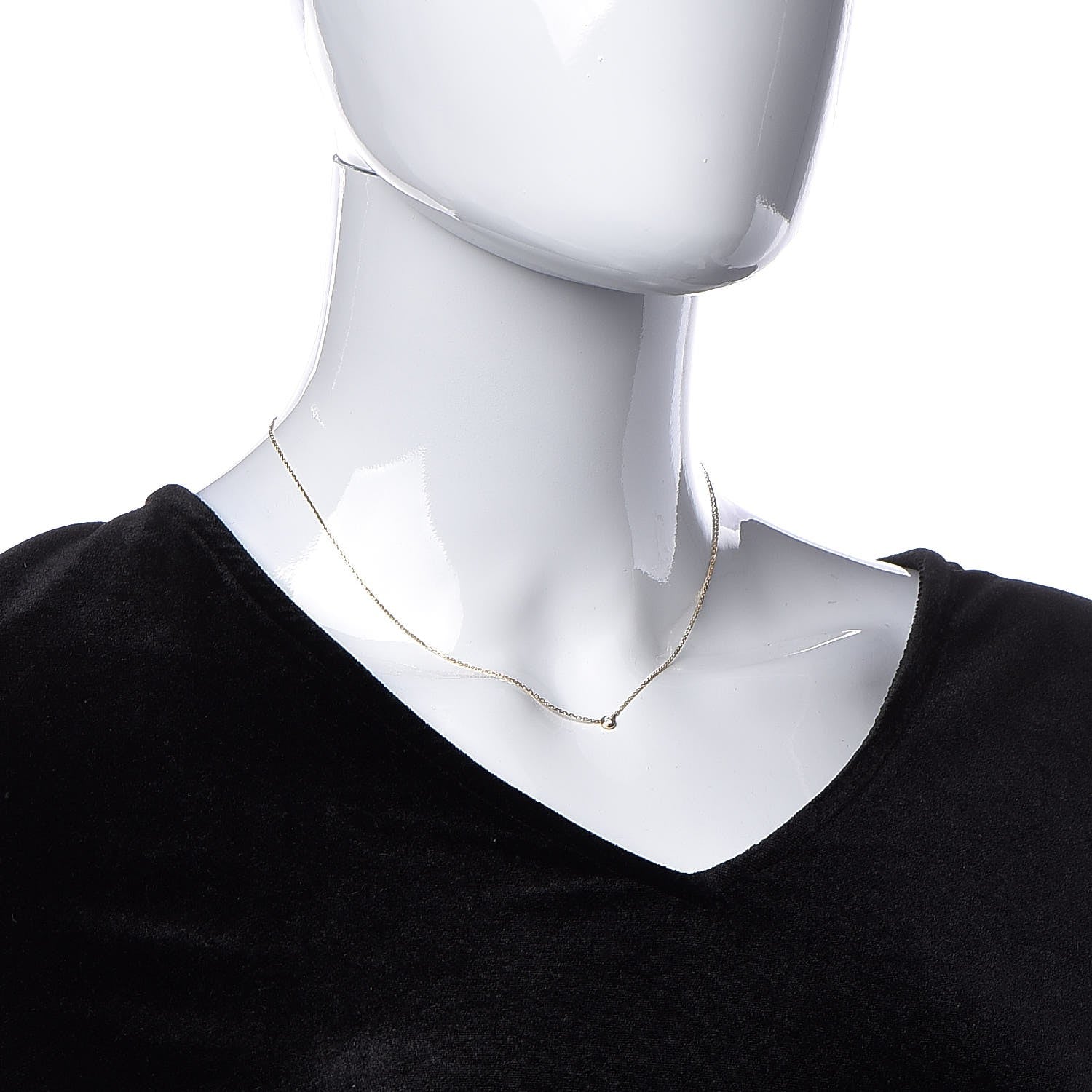 Cartier 18K Yellow Gold Diamond SM D'Amour Pendant Necklace 2 of 5