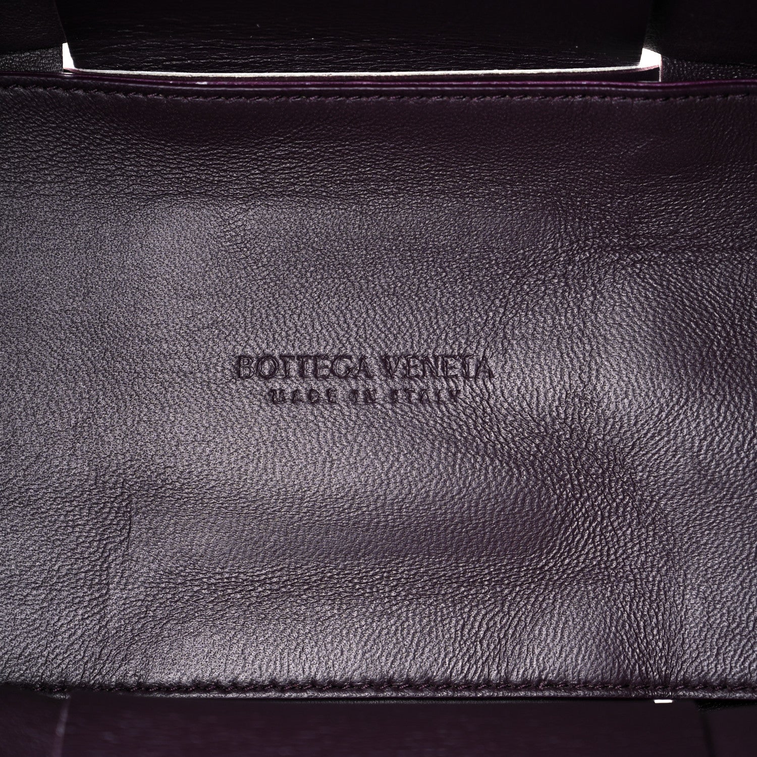 Bottega Veneta Nappa Maxi Intrecciato Small Arco Tote Mirth Washed Grape 6 of 19