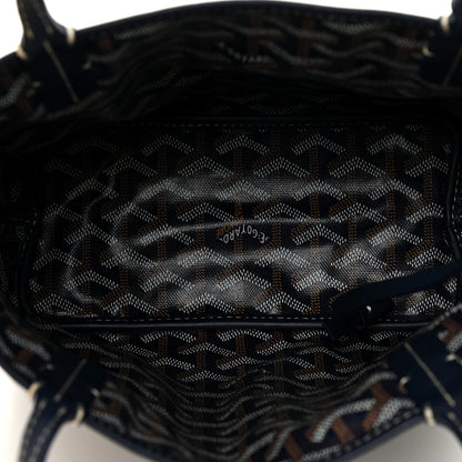 Goyard Goyardine Reversible Mini Anjou Navy 9 of 16