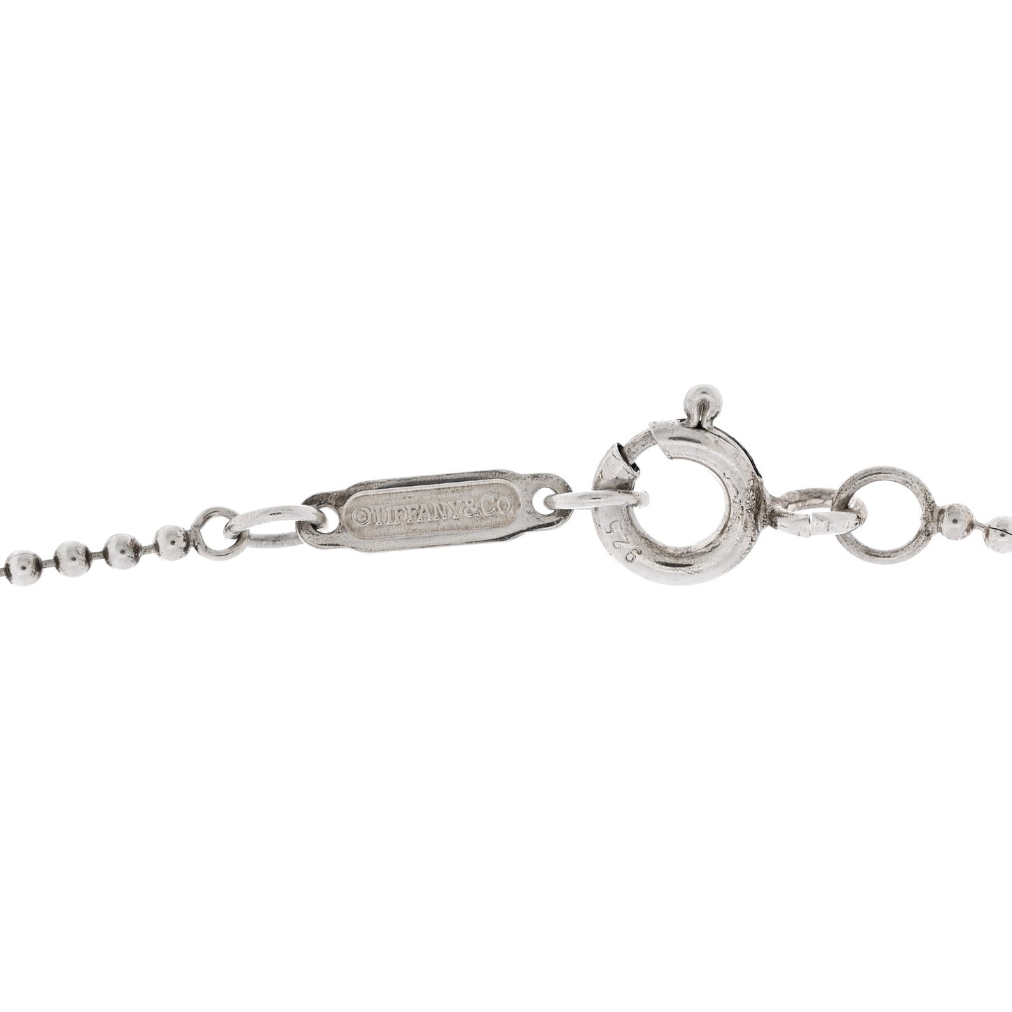Sterling Silver Letter J Disc Pendant Necklace