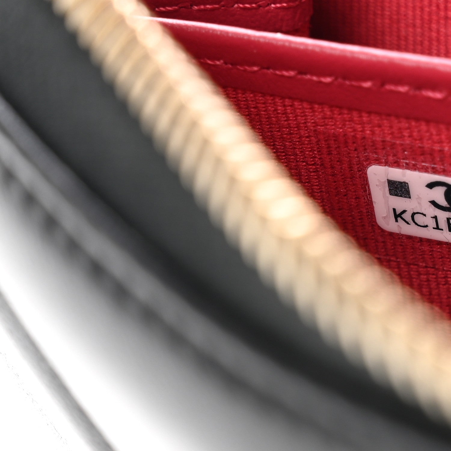 Chanel Lambskin Quilted 19 Long Zipped Around Wallet Black 8 of 8