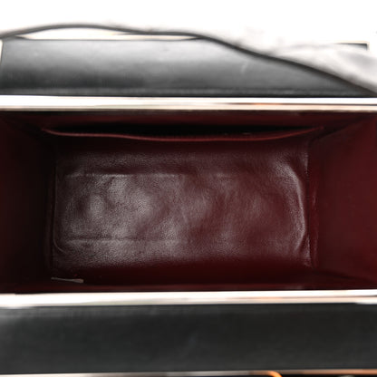 Chanel Lambskin Quilted Box Bag Black 6 of 12