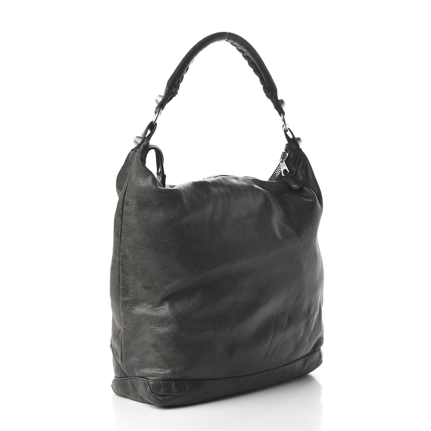 Balenciaga Agneau Giant 21 Silver Hardware Day Hobo Anthracite 3 of 10