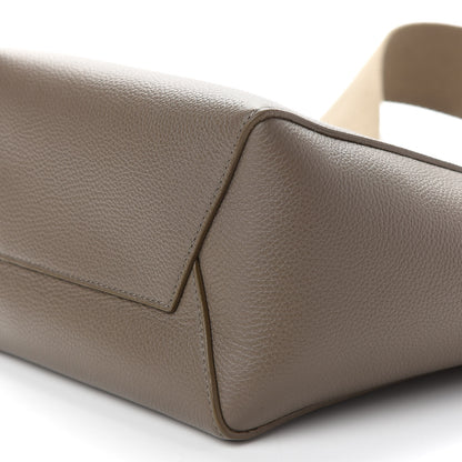 Celine Soft Grained Calfskin Small Sangle Bucket Bag Taupe 9 of 10