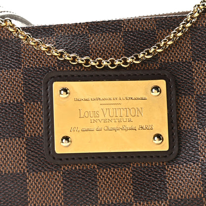 Louis Vuitton Damier Ebene Eva Clutch 8 of 9