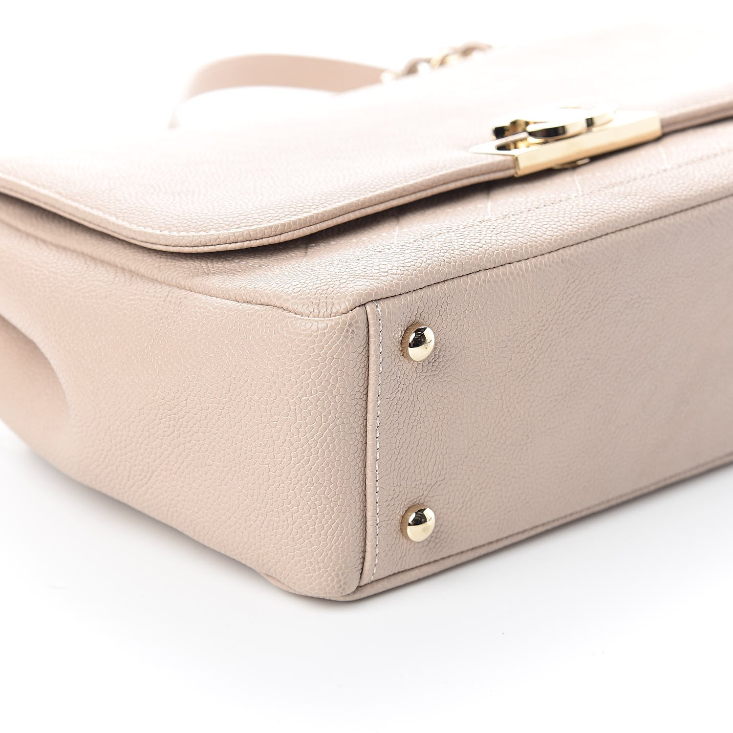 Chanel Caviar Quilted Flap Light Beige 8 of 9