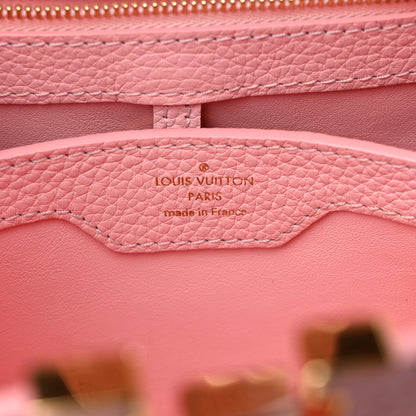 Louis Vuitton Taurillon Scrunchie Capucines BB Bubble Gum Pink 6 of 9