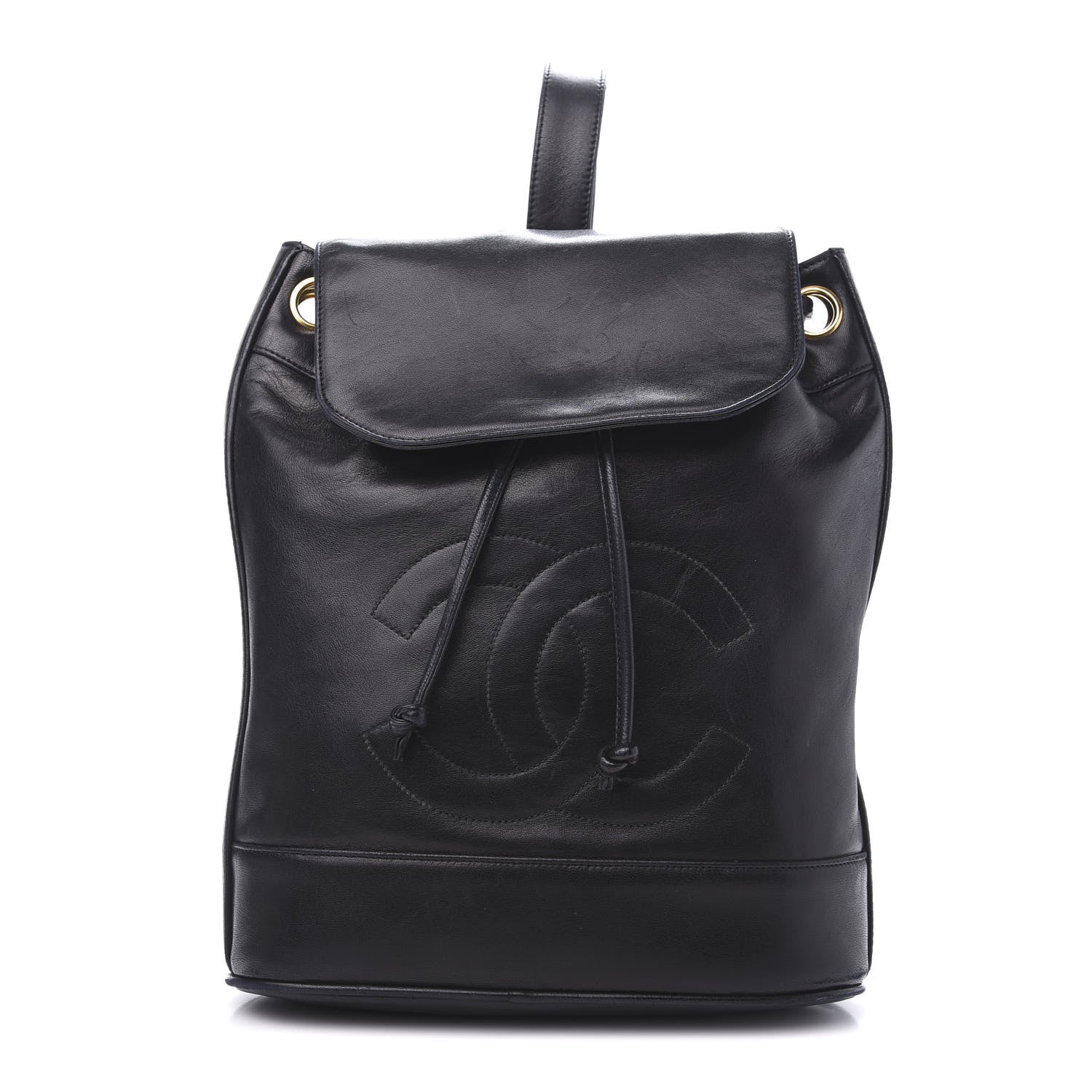Chanel Lambskin CC Timeless Backpack Black 1 of 13