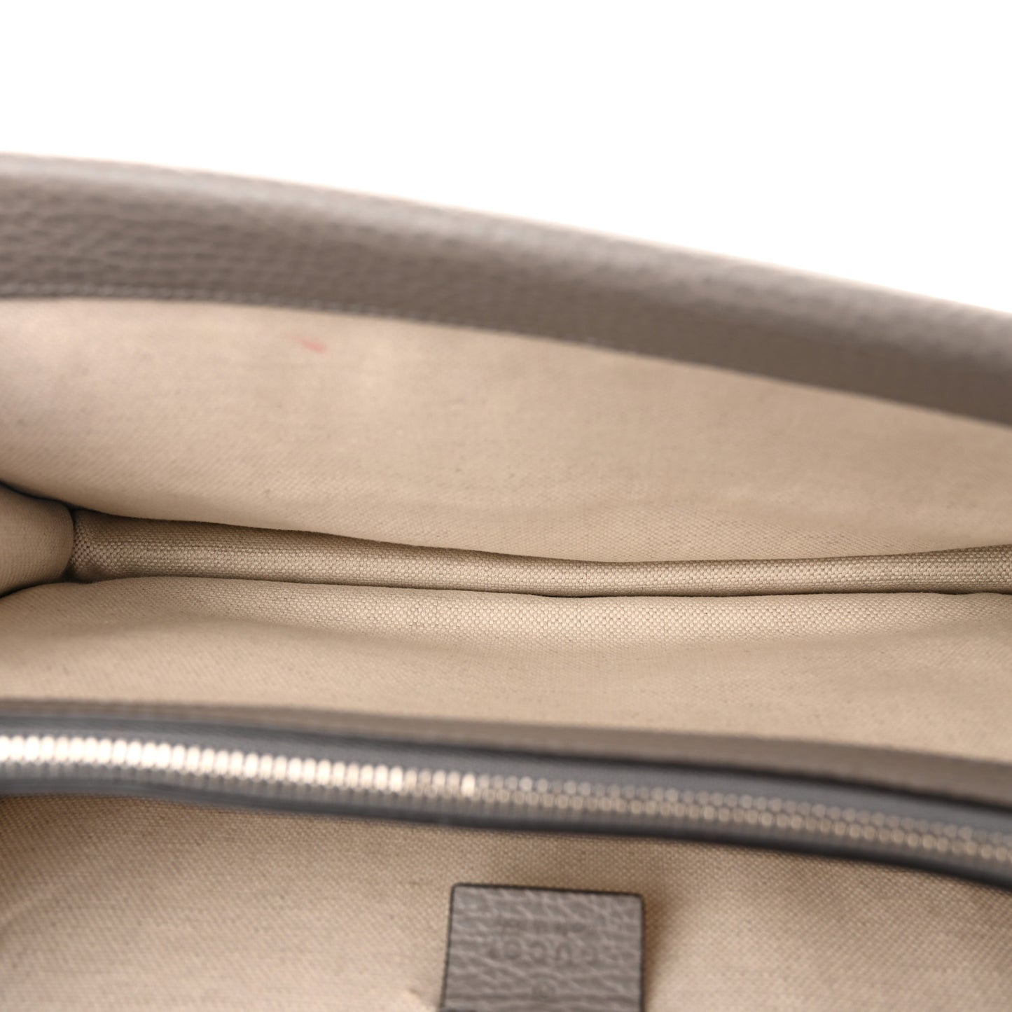 Pebbled Calfskin Small Dionysus Shoulder Bag Dusty Grey