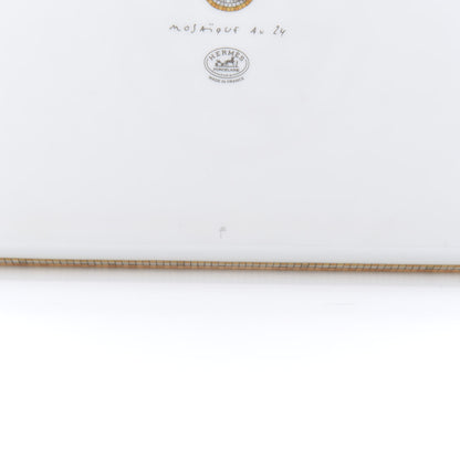 Hermes Porcelain Mosaique au 24 Sushi Plate 5 of 7