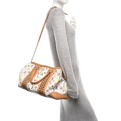 Louis Vuitton Monogram Multicolor Courtney GM White 2 of 9