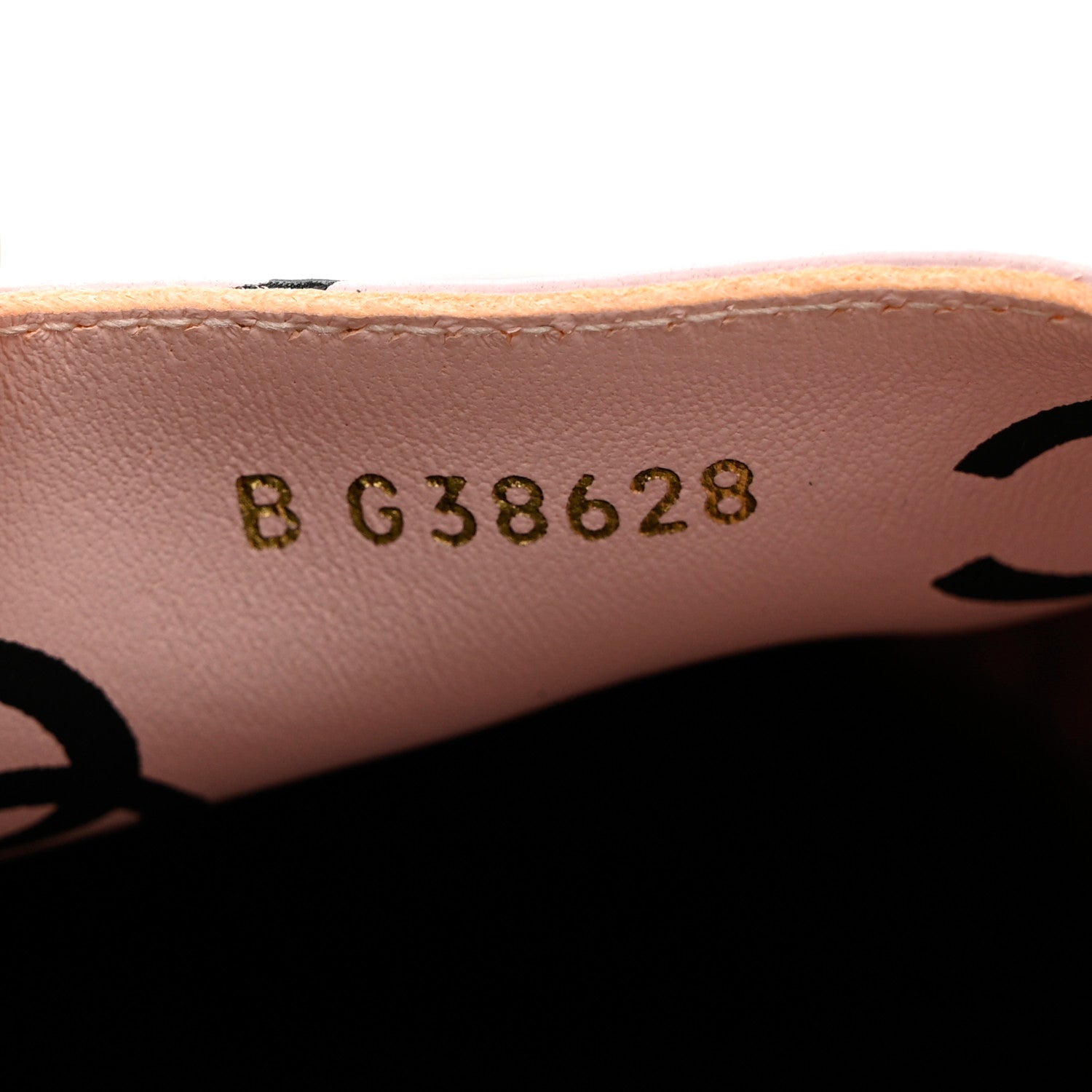 Chanel Lambskin Printed CC Espadrilles 38 Light Pink Black 9 of 9