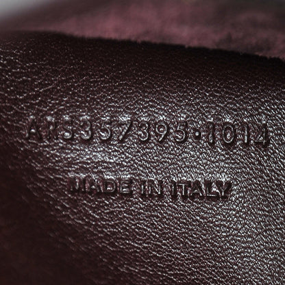 Saint Laurent Calfskin Small Monogram Cabas Bordeaux 7 of 7