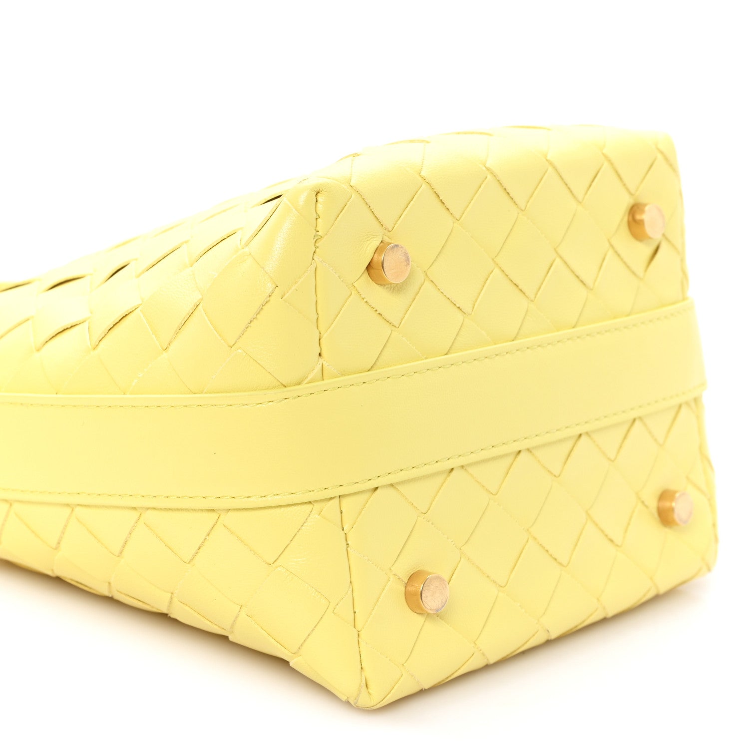 Bottega Veneta Nappa Intrecciato Mini Wallace Buttercup 9 of 10