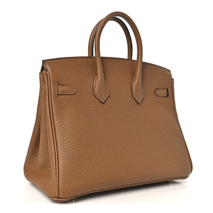 Hermes Togo Birkin 25 Alezan 3 of 11