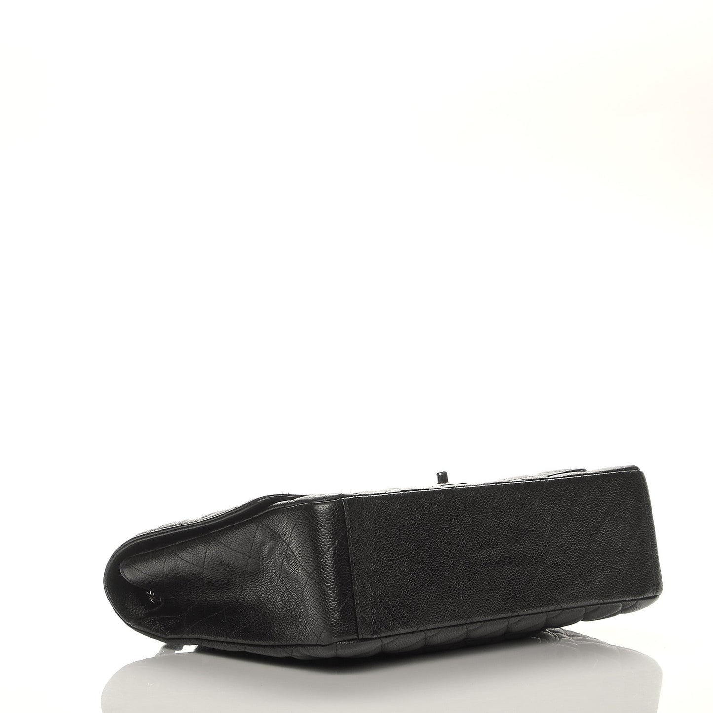 Caviar Quilted Maxi Single Flap Black