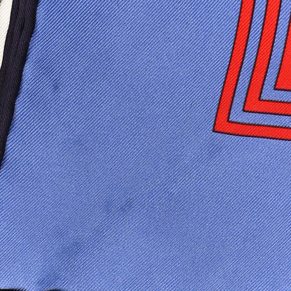 Hermes Silk Double Sangle Scarf 90 Rouge Bougainvillea 6 of 6