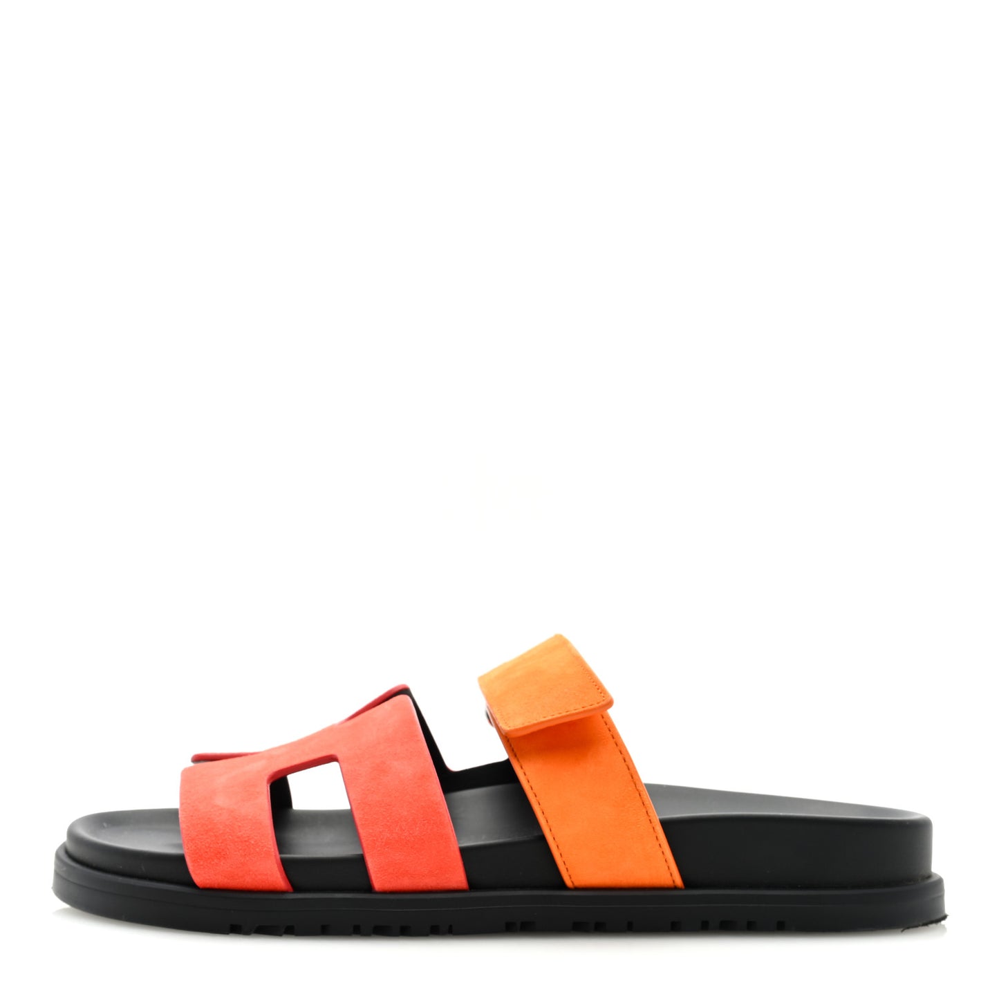 Suede Goatskin Womens Chypre Sandals 38 Rouge Ecarlate