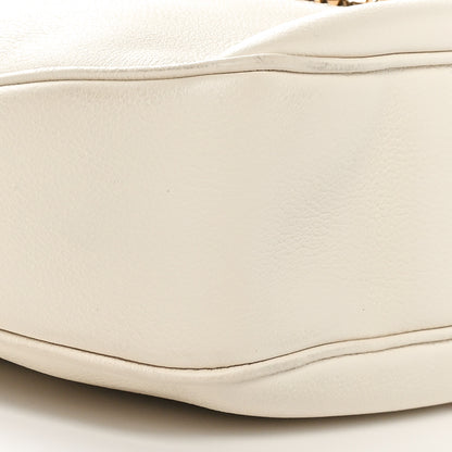 Versace Calfskin La Medusa Hobo Crossbody White 8 of 9