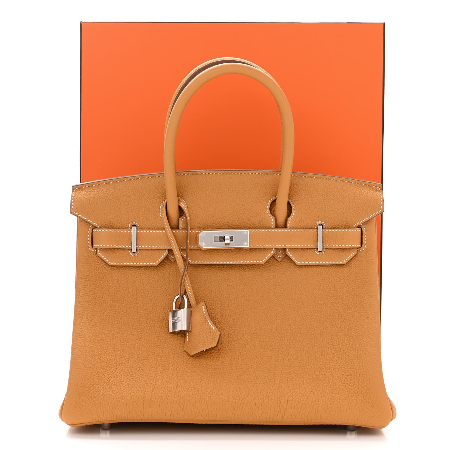 Hermes Togo BIRKIN 30 Natural Sable 11 of 11