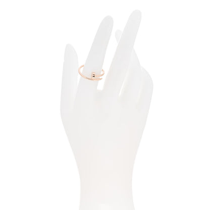 Cartier 18K Pink Gold Small Juste Un Clou Ring 56 7.5 2 of 7