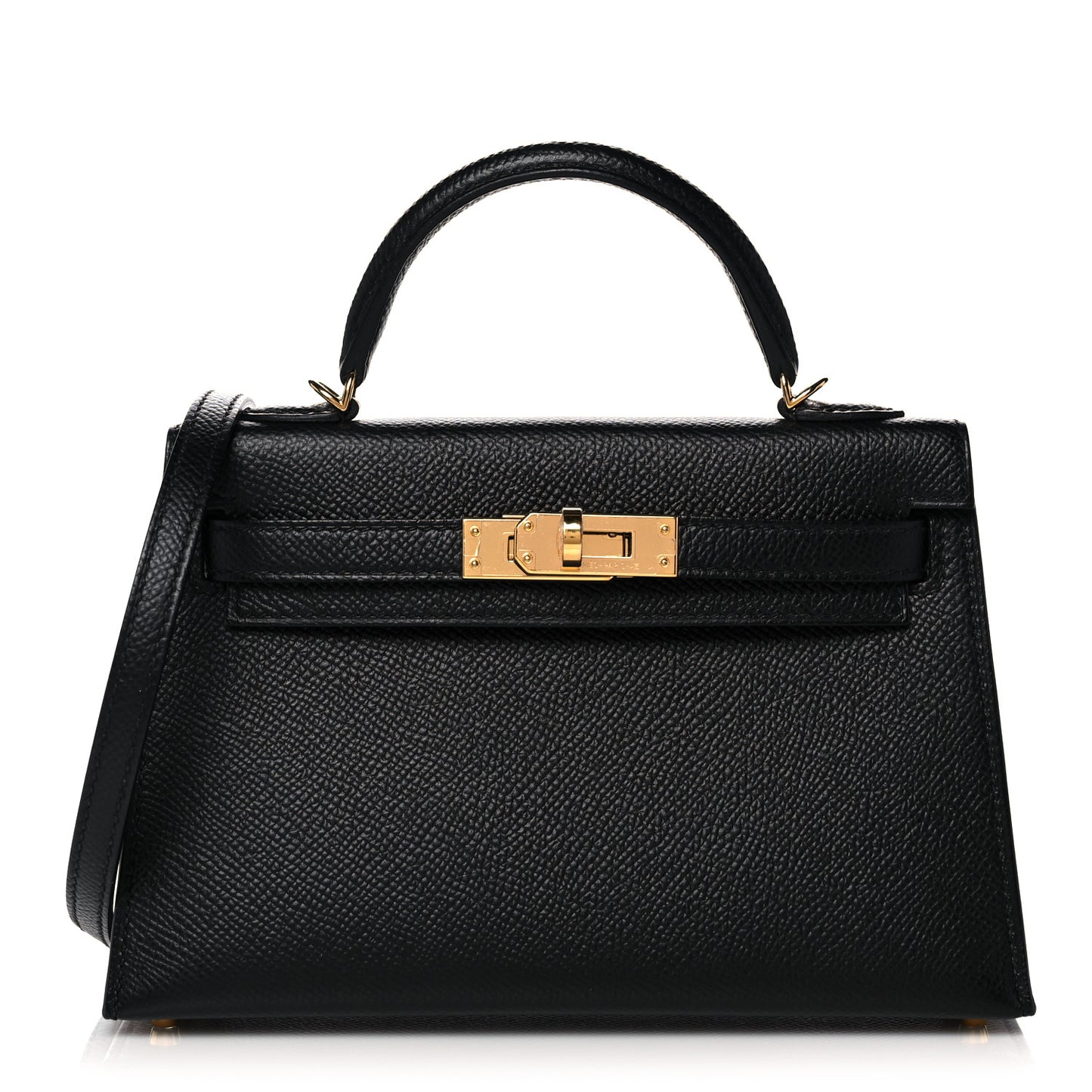 Epsom Mini Kelly Sellier 20 Black