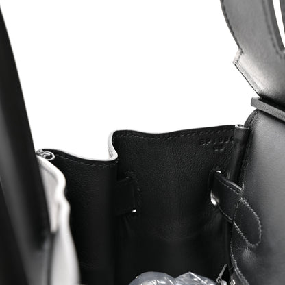 Hermes Toile Swift Birkin 30 Black Black 7 of 10