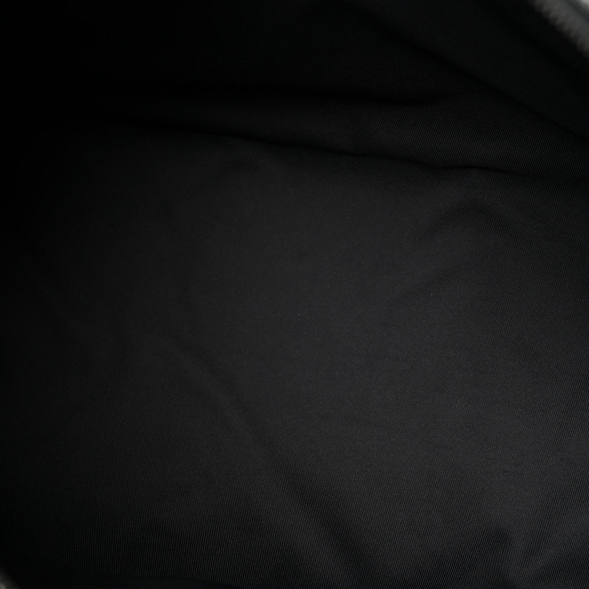 Calfskin Shadow Monogram Keepall Bandouliere 50 Black