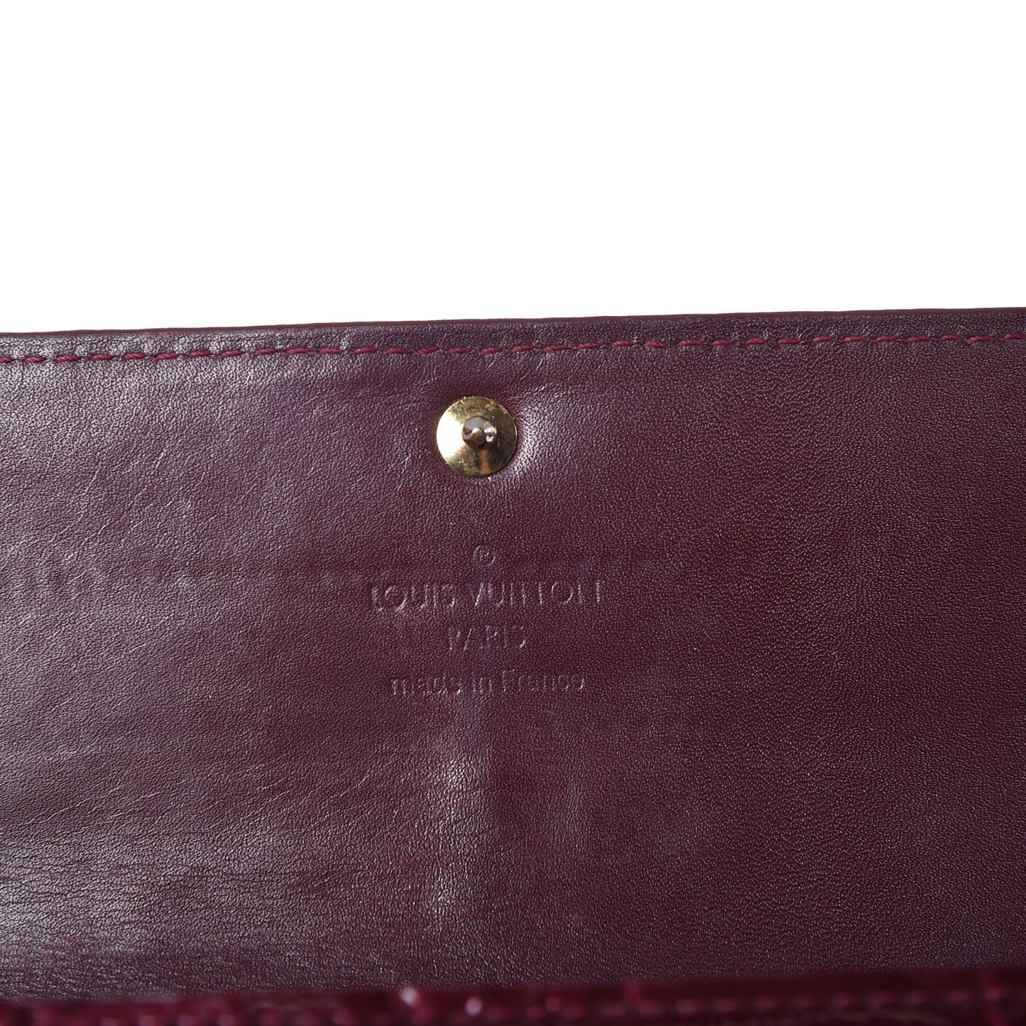 Vernis Sarah Wallet Rouge Fauviste