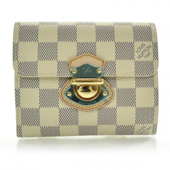 Louis Vuitton Damier Azur Joey Wallet 1 of 11