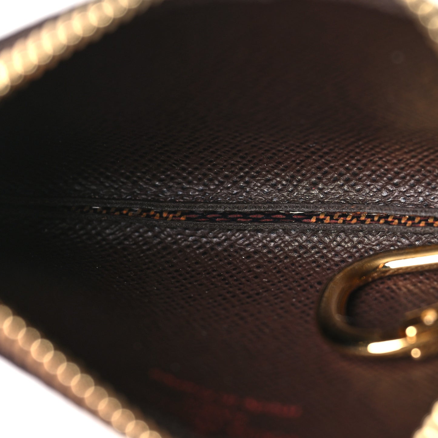 Damier Ebene Key Pouch