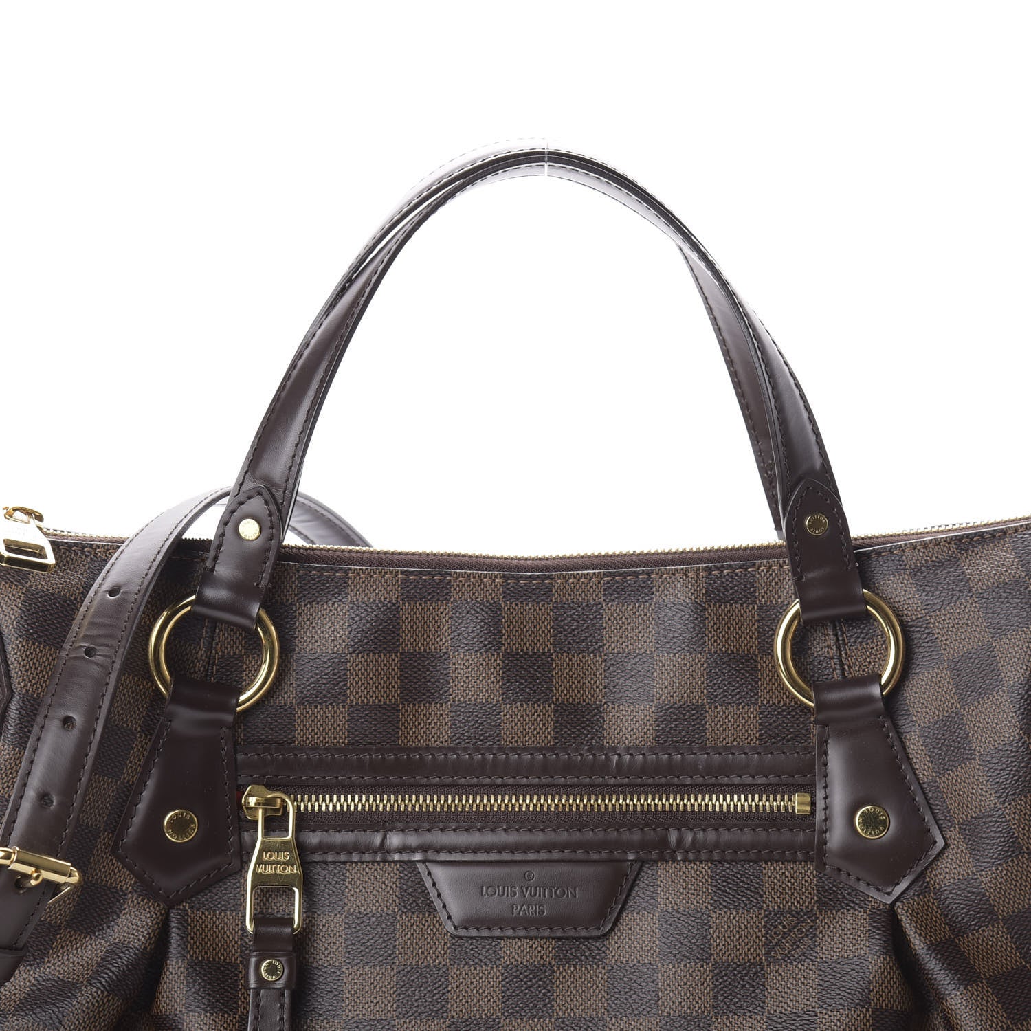 Louis Vuitton Damier Ebene Evora MM 17 of 19