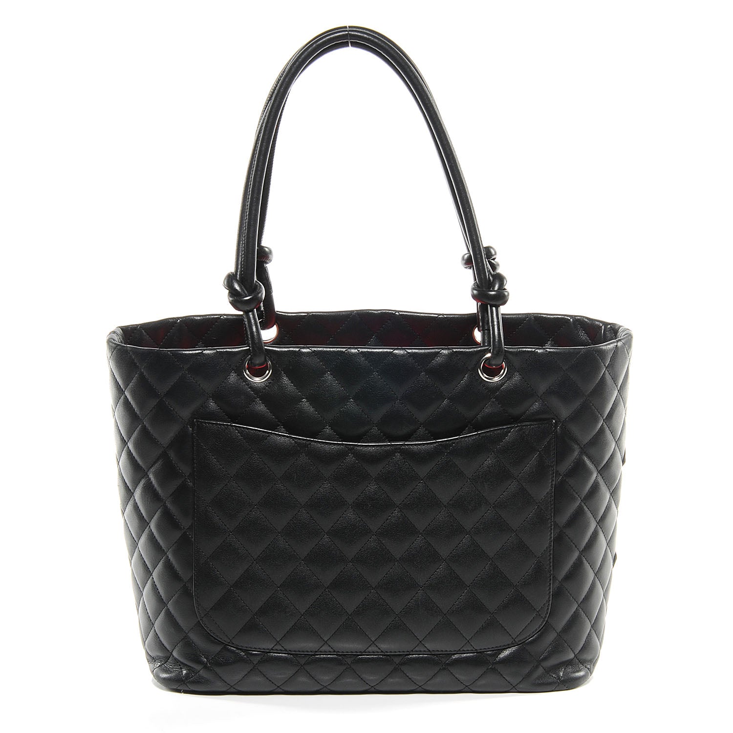 Chanel Calfskin Quilted Large Cambon Tote Black 4 of 8