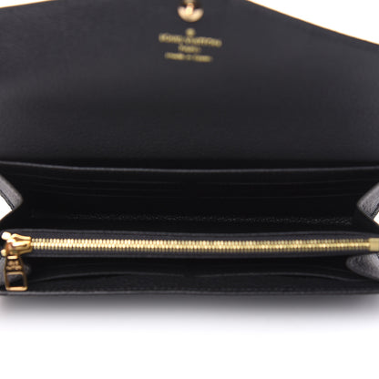 Louis Vuitton Empreinte Sarah Wallet NM Black 5 of 8