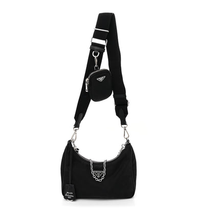 Prada Nylon Re-Edition 2005 Shoulder Bag Black 1 of 11