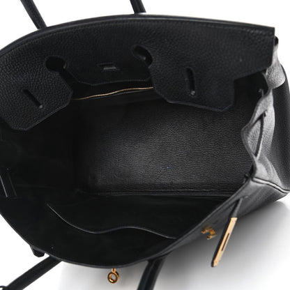 Hermes Togo Birkin 35 Black 4 of 9