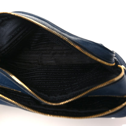 Prada Vitello Phenix Camera Bag Baltico 6 of 10