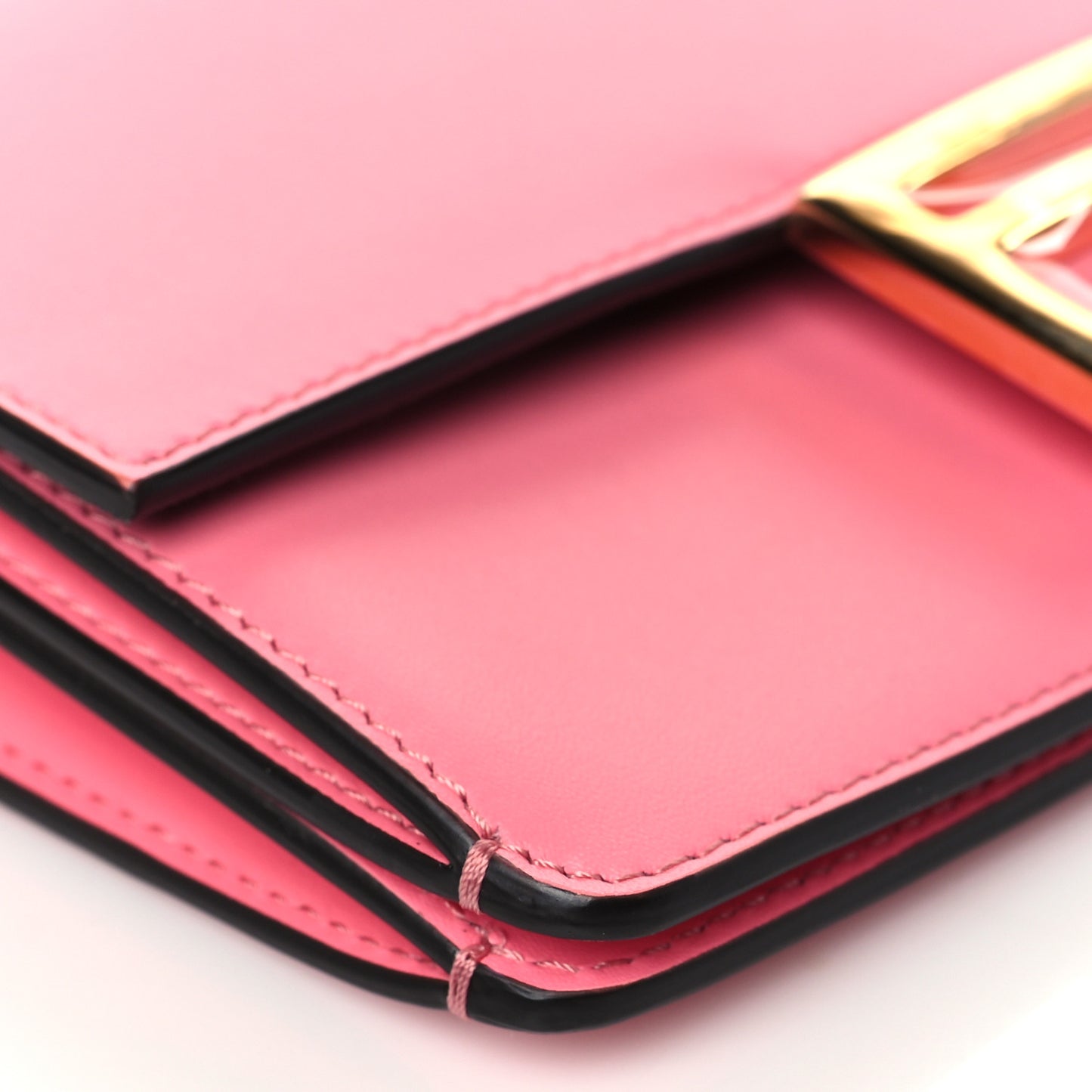 Vitello King Mini Flat Baguette Pink