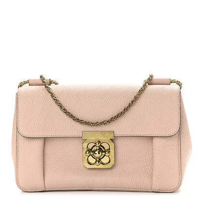 Chloe Goatskin Medium Elsie Shoulder Bag Angora Beige 1 of 10