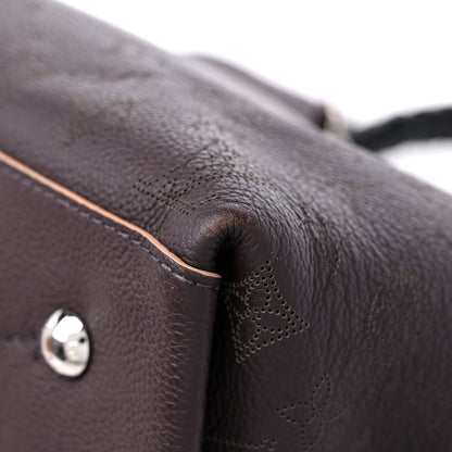 Louis Vuitton Mahina Carmel Hobo Chocolate 10 of 10