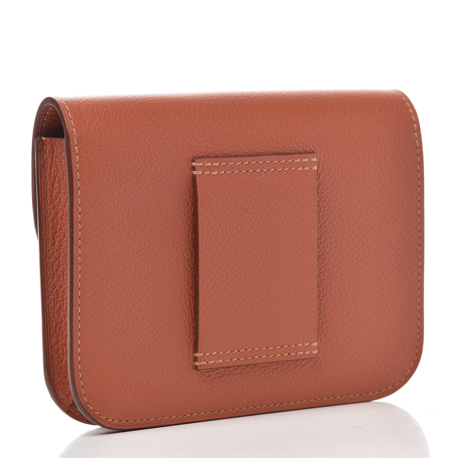 Hermes Evercolor Bi-Color Constance Slim Wallet Blush Bleu Frida 4 of 7