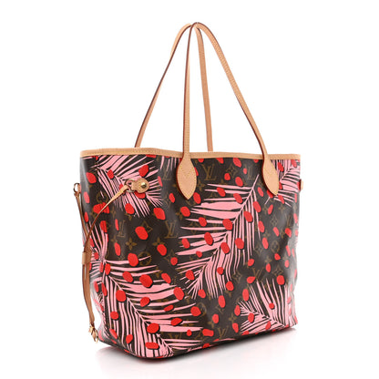 Louis Vuitton Monogram Jungle Dots Neo Neverfull MM Sugar Pink Poppy 4 of 14