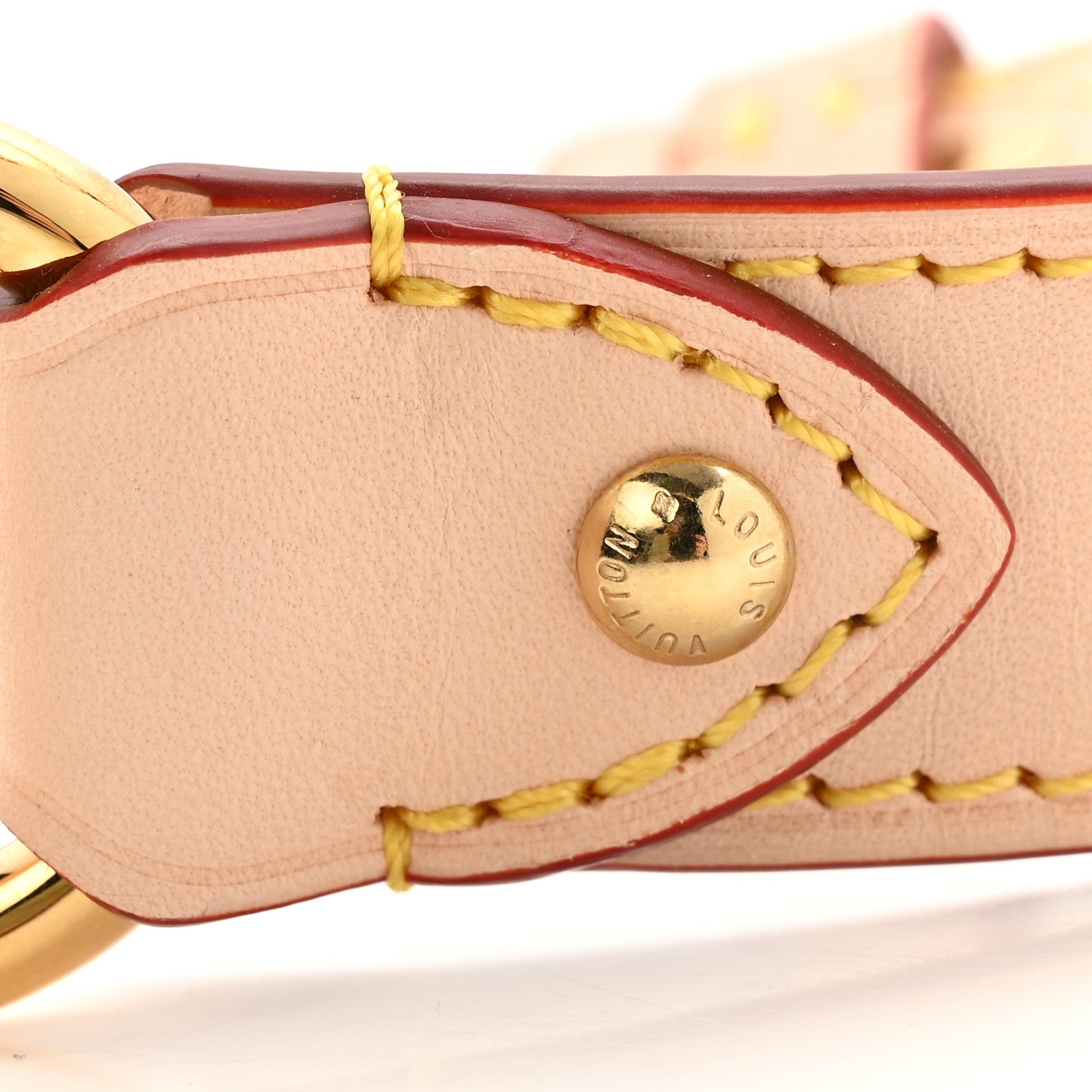 Louis Vuitton Vachetta 25mm Adjustable Shoulder Strap VVN 5 of 6