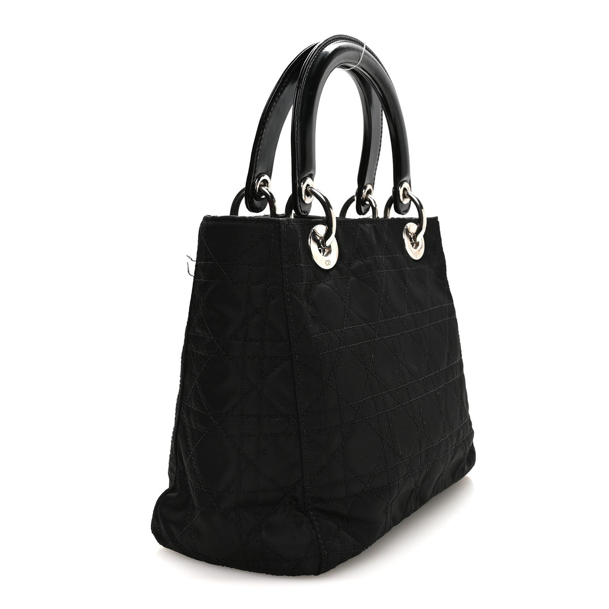 Christian Dior Nylon Cannage Medium Lady Dior Black 5 of 19