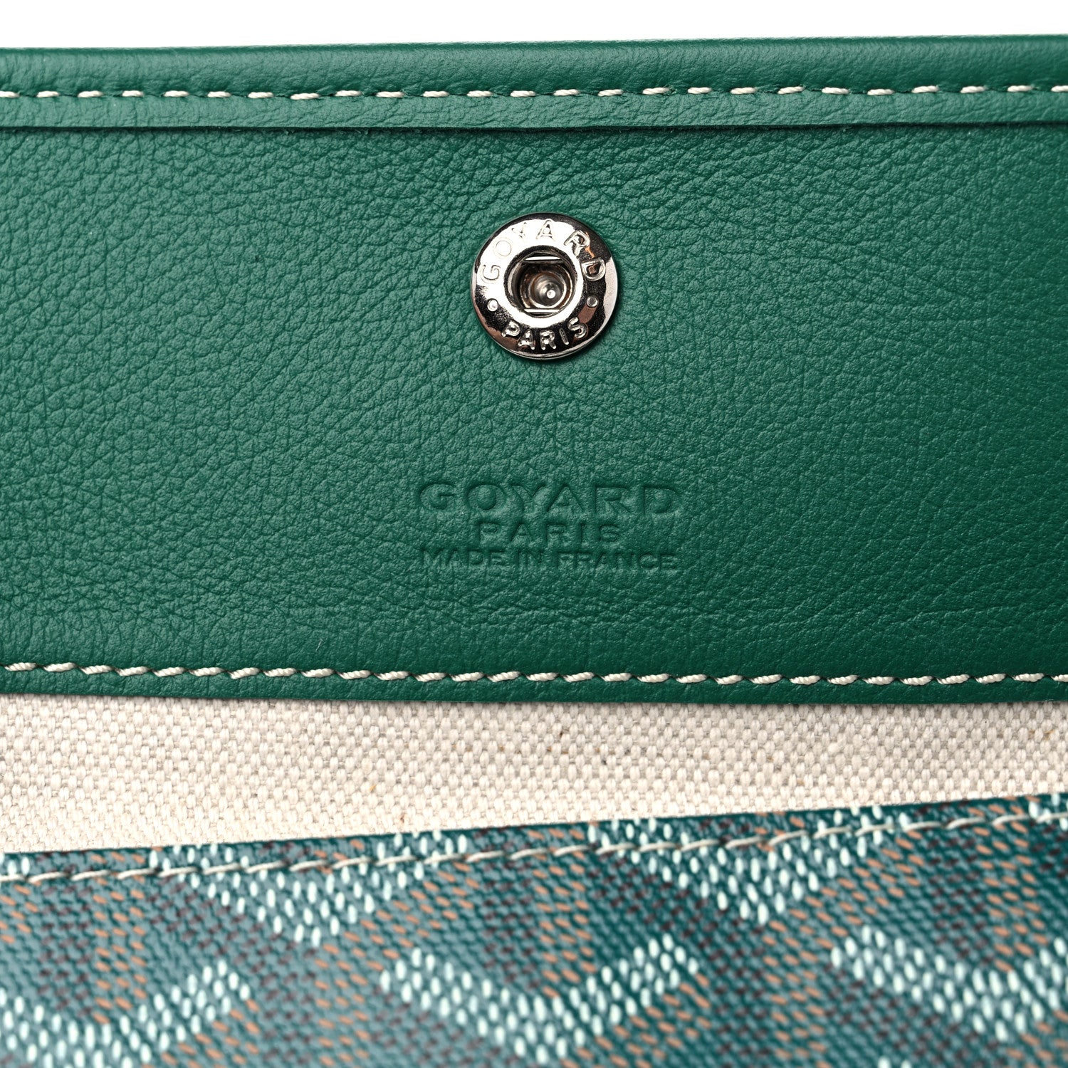 Goyard Goyardine Saint Louis PM Green 7 of 10